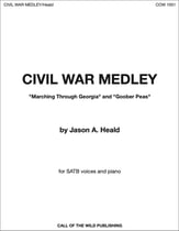 Civil War Medley SATB choral sheet music cover